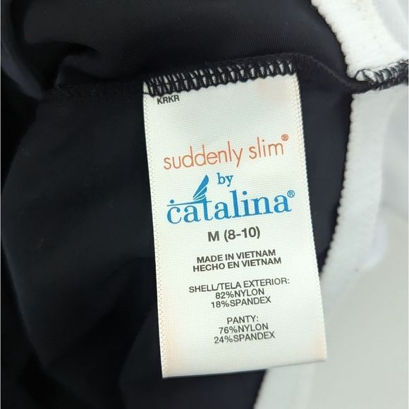 Polka dot Blouson swimsuit Med - Picture 10 of 10